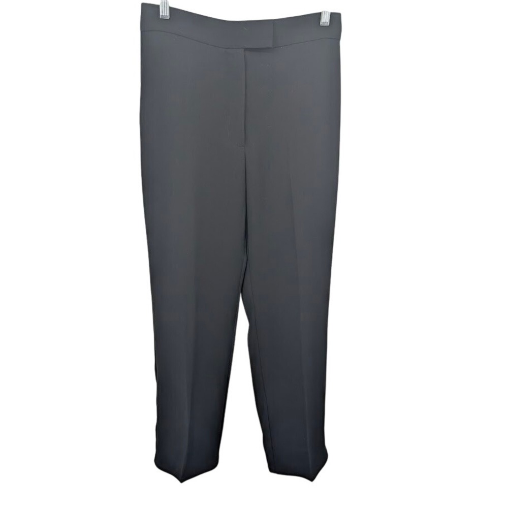 Derek Lam 10 Crosby Reagan Dress Pant Slacks Straight Leg Black Women's sz 4
